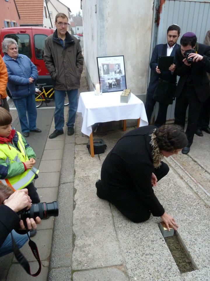 Die Synagoge in Böchingen (VG LandauLand, Kreis Südliche Weinstraße)
